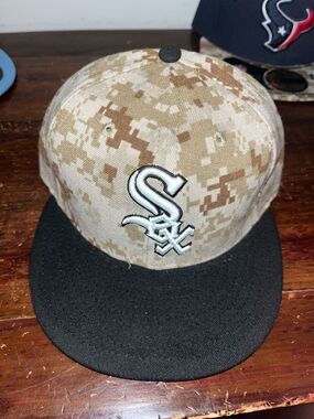 New Era Chicago White Sox Digi Camo Black Bill 7 Fitted